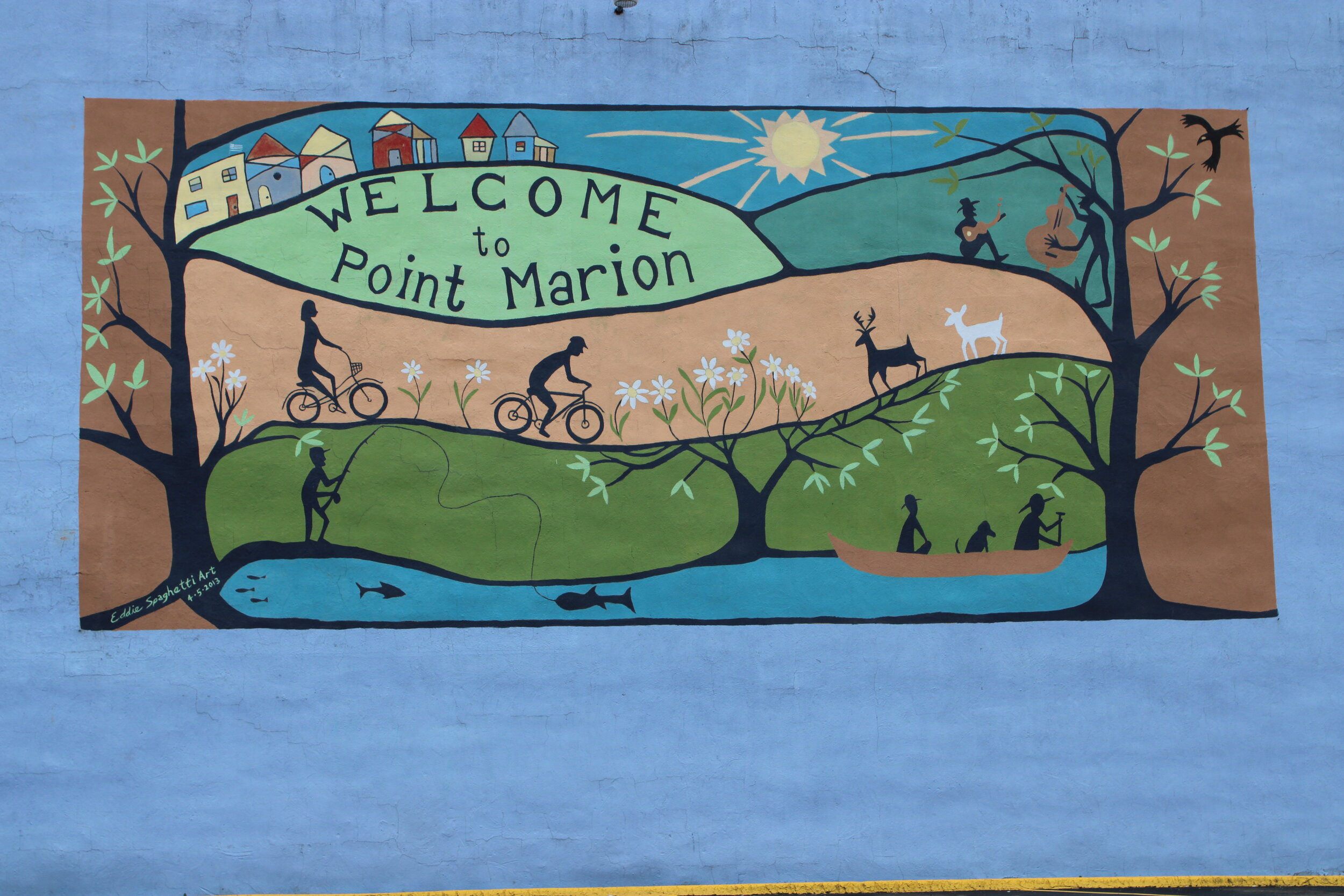 Point Marion mural