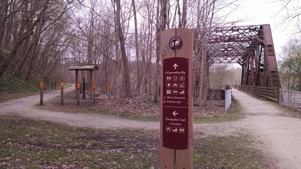 Sheepskin Trail and Great Allegheny connection