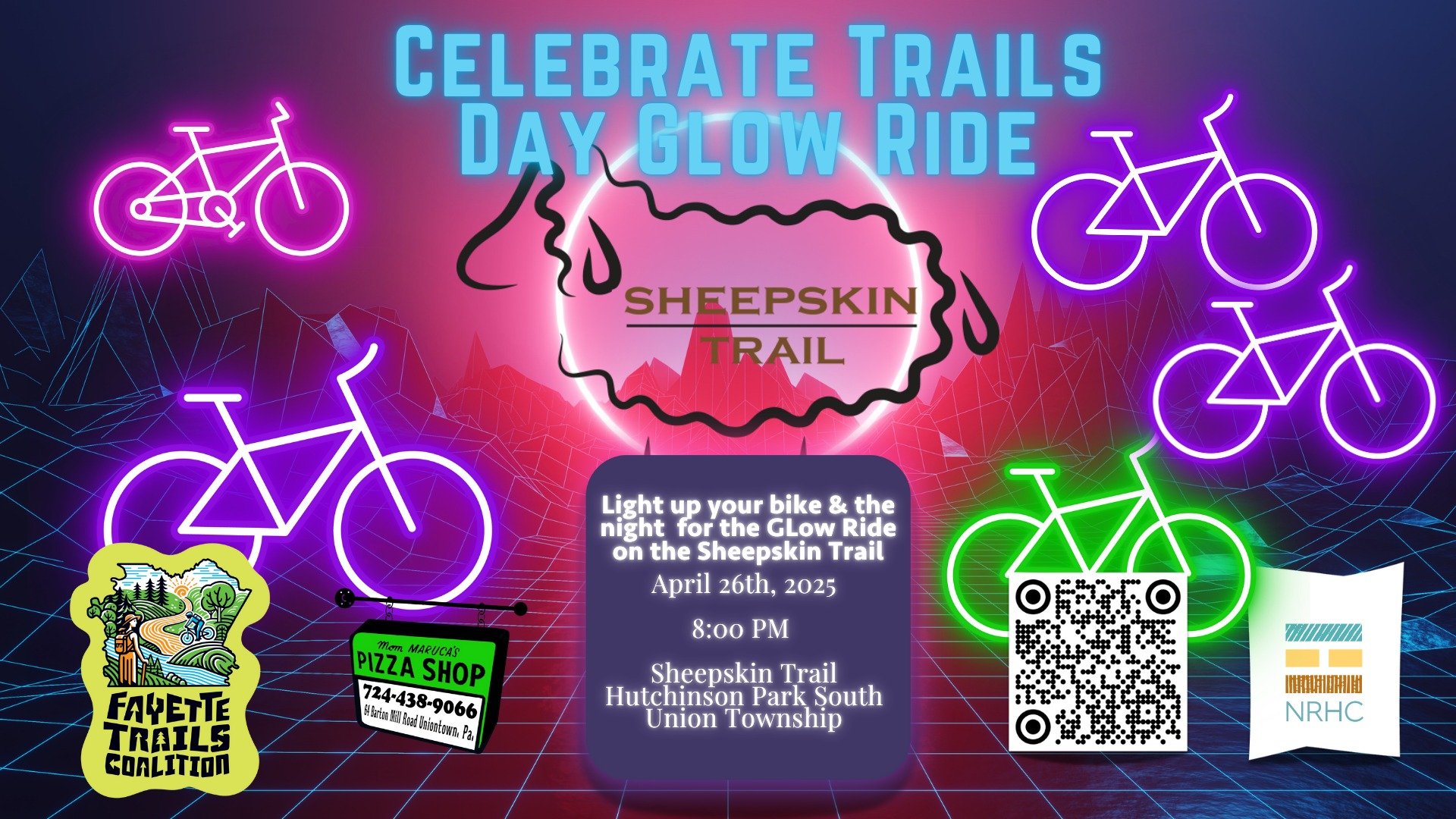 Celebrate Trails Day Glow Ride