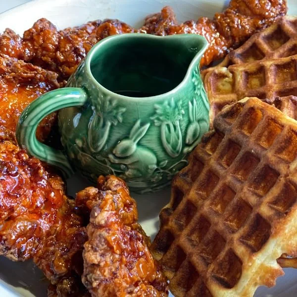 Breakfast at Chapman Knoll - Homemade Chicken & Waffles