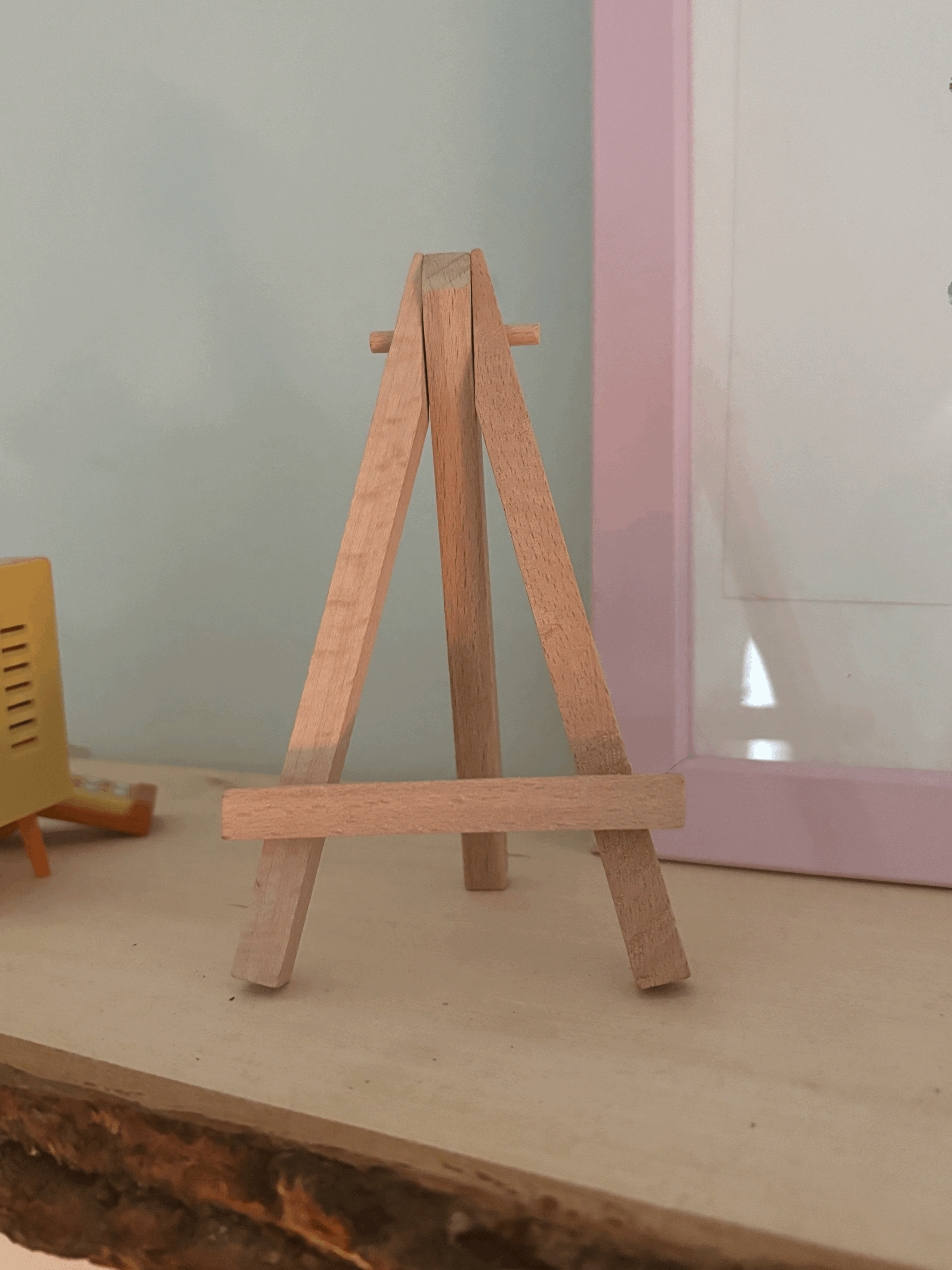 Mini Wooden Easel - Add-On Only