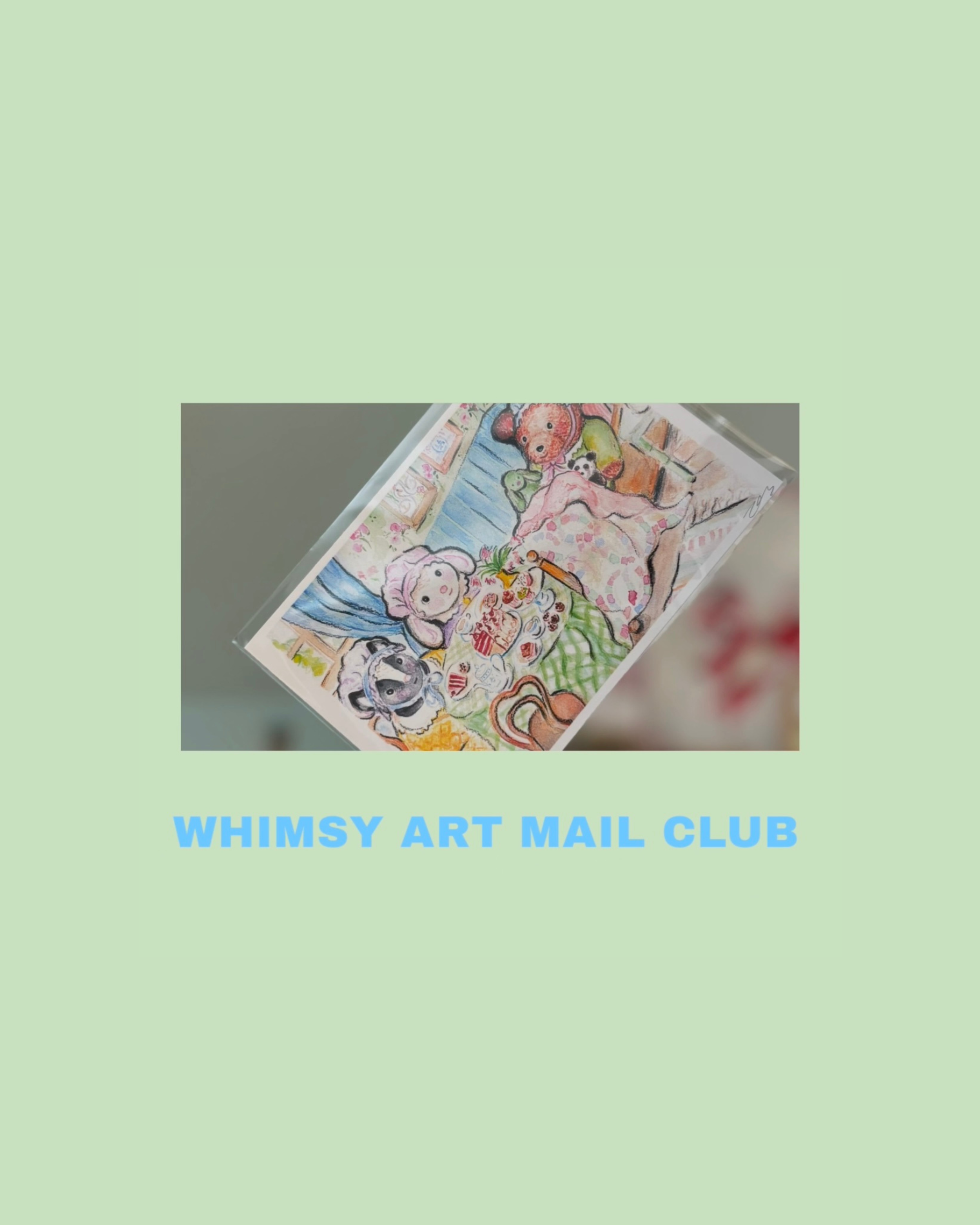 Whimsy Art Mail Club - Monthly Mailer Package
