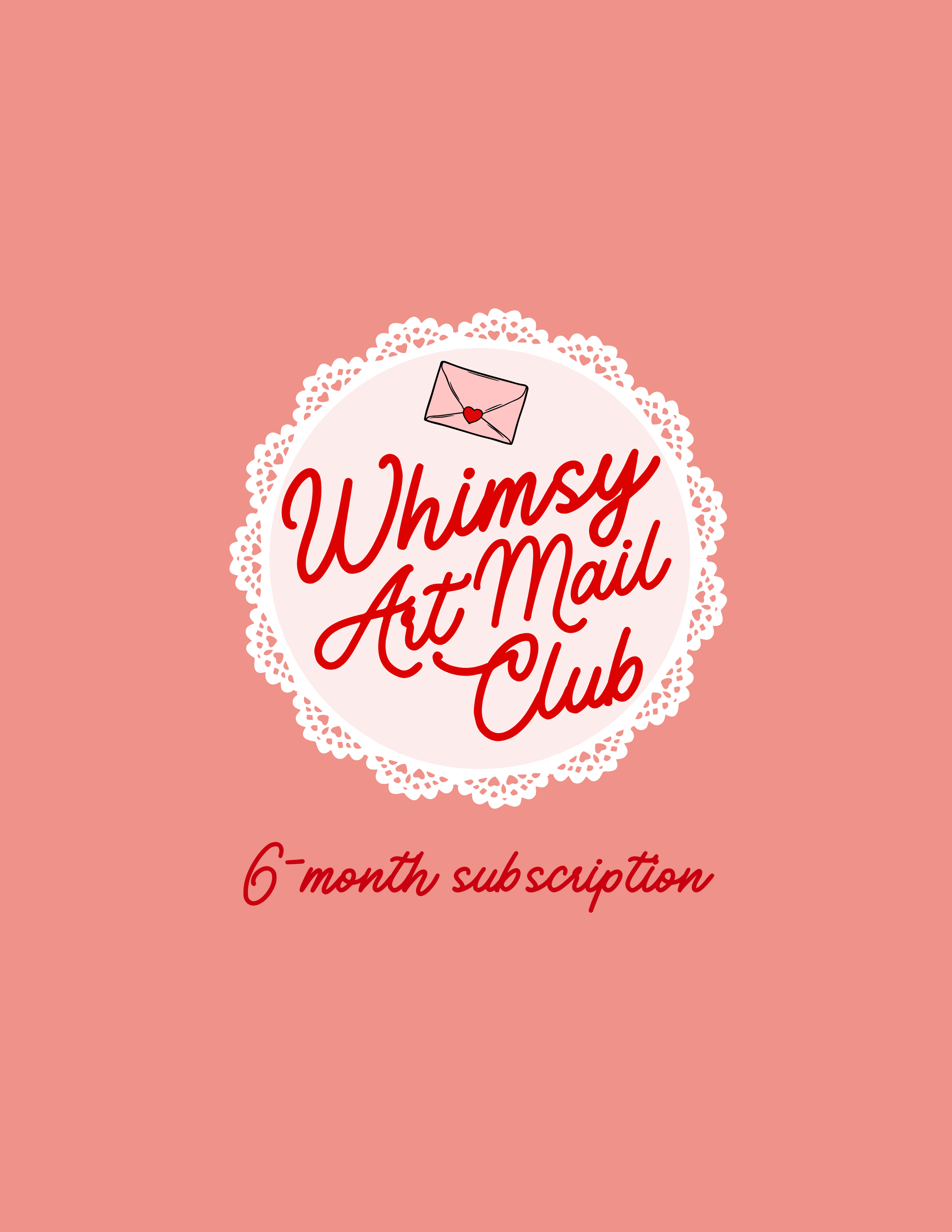 6-Month Subscription of Whimsy Art Mail Club 💌