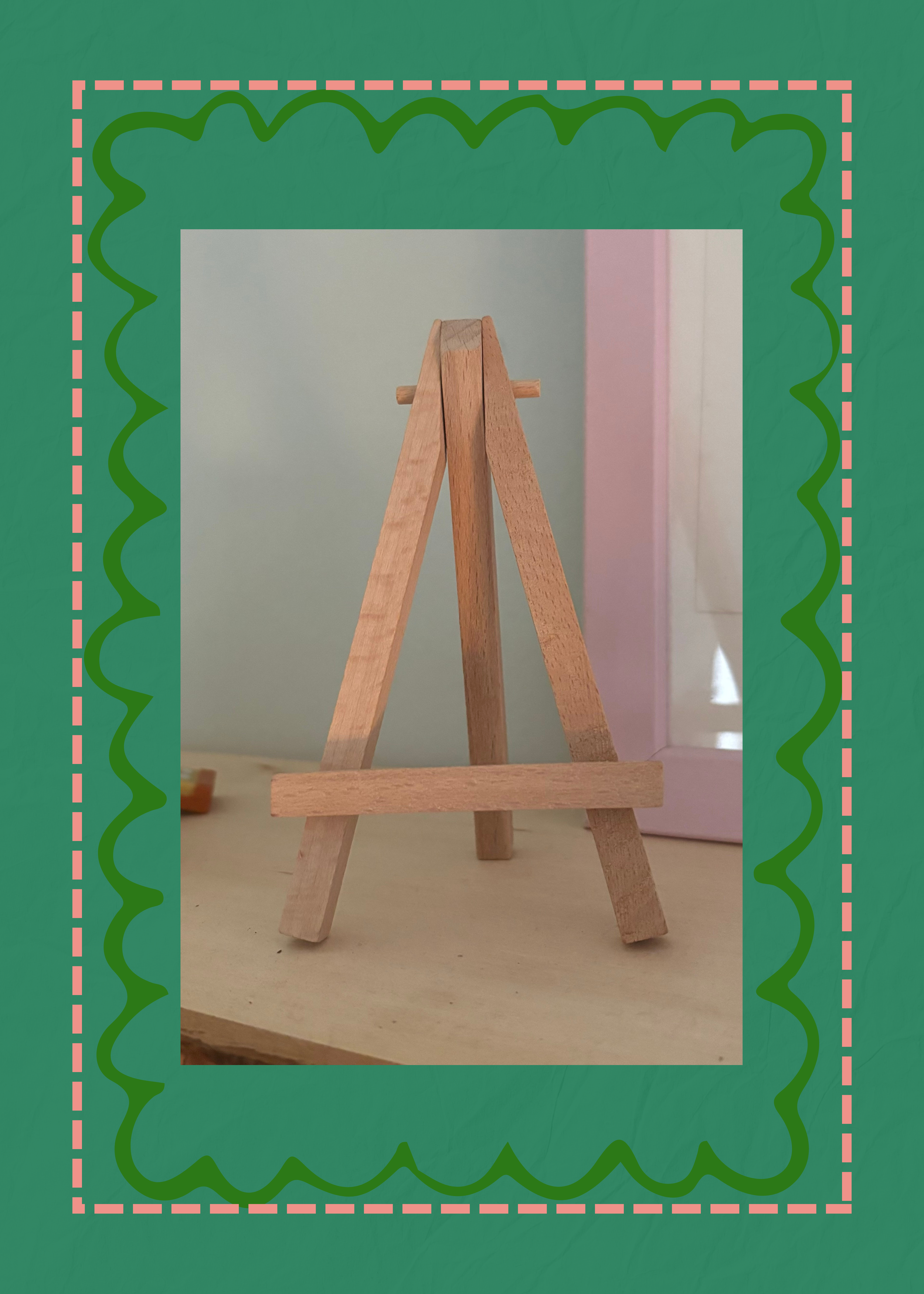 Mini Wooden Easel - Add-On Only