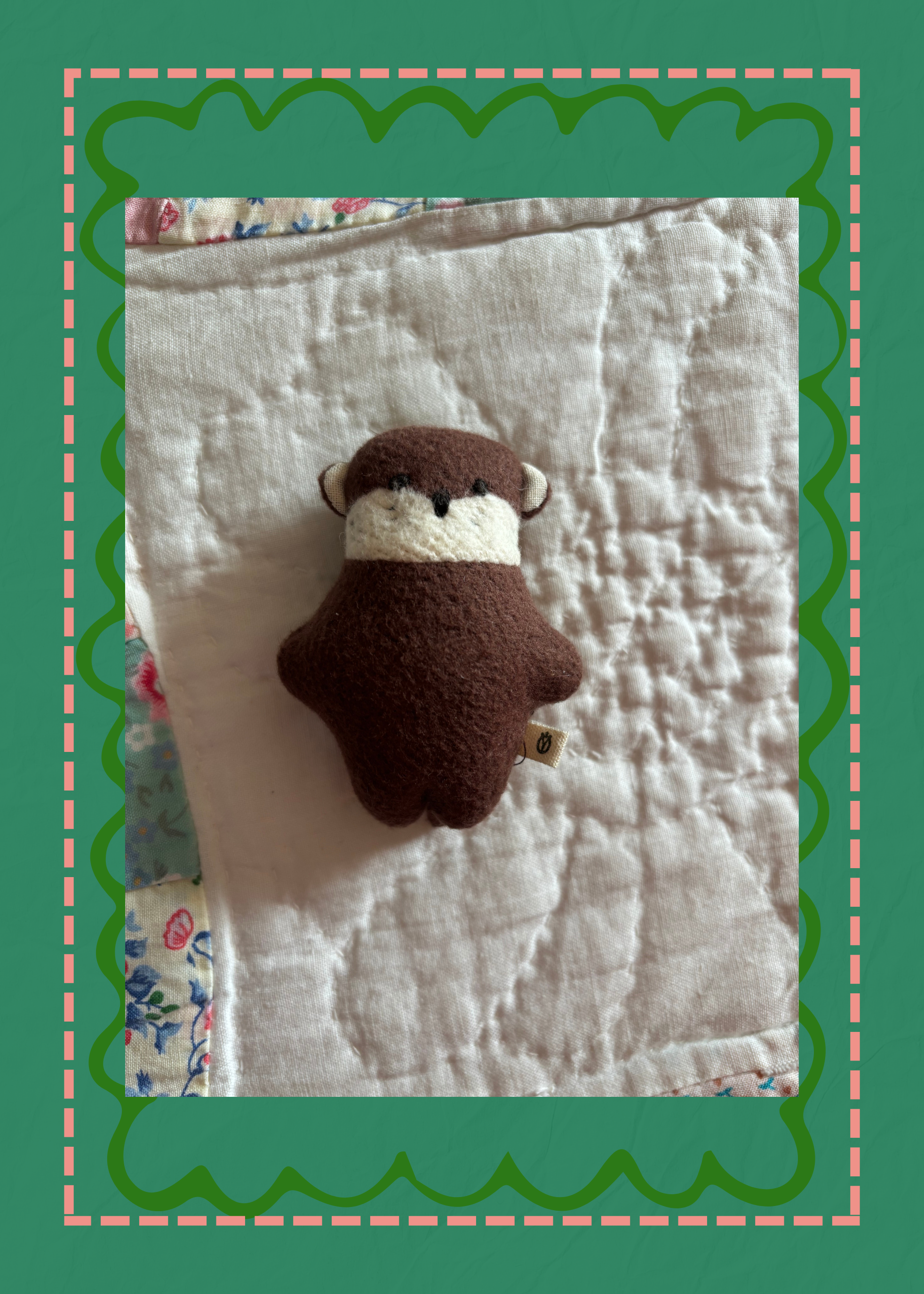 Mini Baby Otter by Hazel Village, EUC free shipping