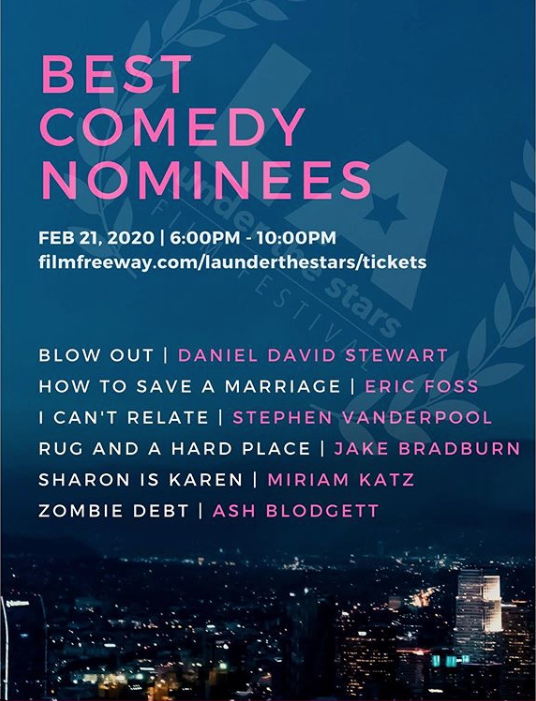 2/21/2020 - How To Save A Marriage Premieres at LA Under the Stars