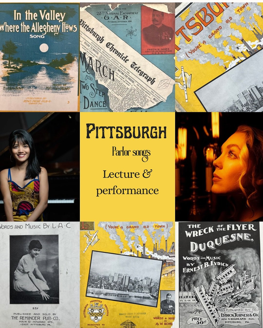 Special new project announcement! 📣 🎼

I mentioned this engagement in a previous post, but the date has since been adjusted to a week following! On Saturday, July 19th at 6pm, I&rsquo;ll be delivering a lecture and mini recital on Pittsburgh Parlor