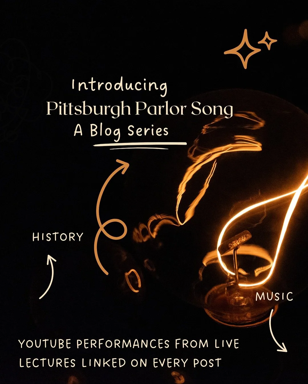 📣Introducing my new blog series: 💻

Pittsburgh Parlor Song 💛🖤🎼

Throughout my new blog series that merges music &amp; history, I will be discussing parlor song from the late 19th and early 20th century that has Pittsburgh connections! 

SO much 