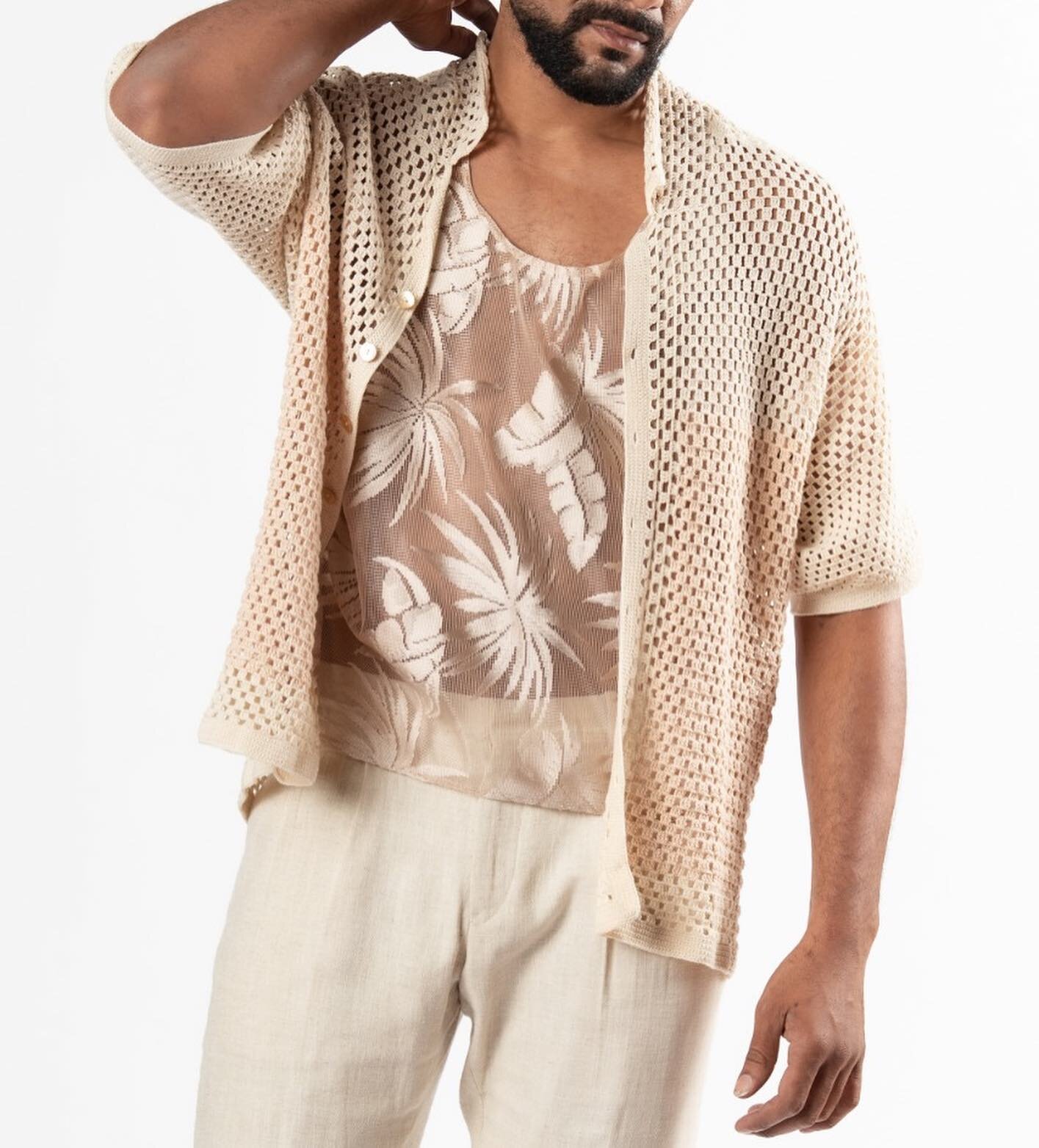 Not your grandpas crochet shirt. Time to evolve. 

#hols.e #dazedanddiscovered