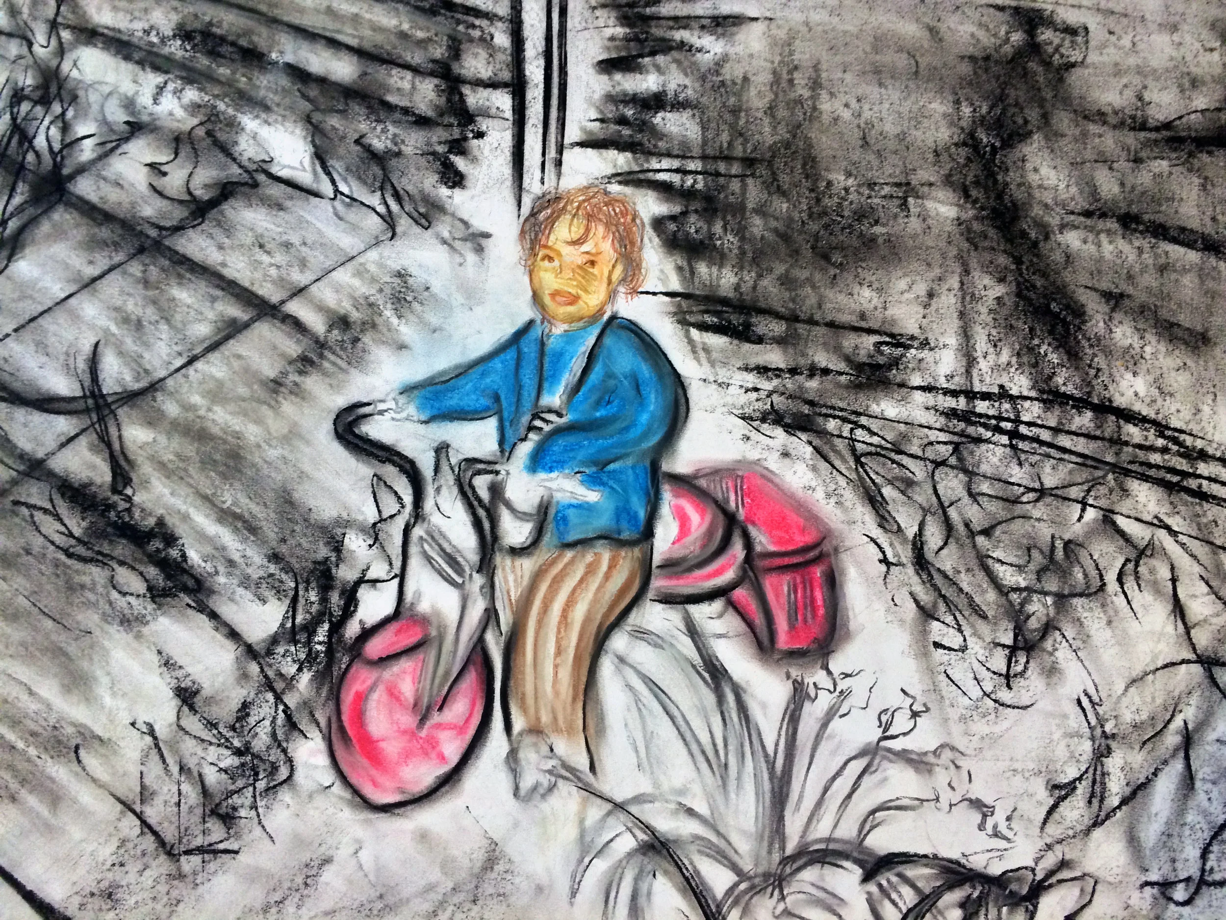 My Childhood in Mixed Media 2