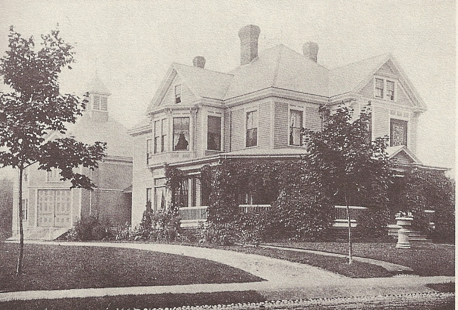 The house circa 1899