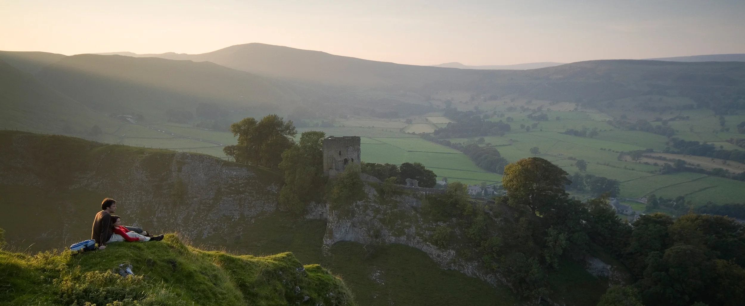 Peveril Castle for Visit Britain