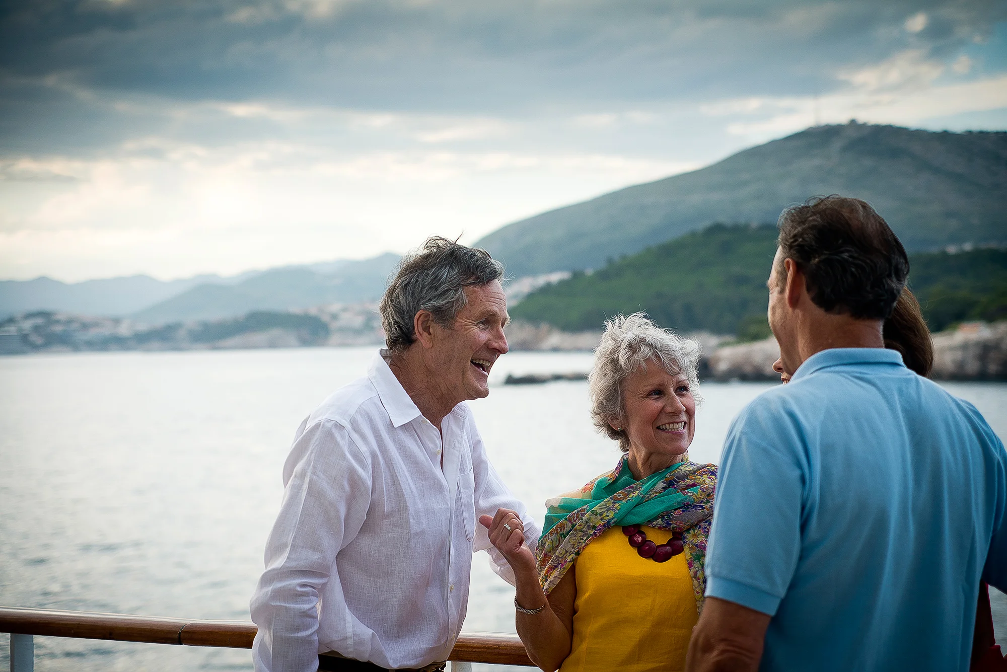Making friends for Fred.Olsen Cruises