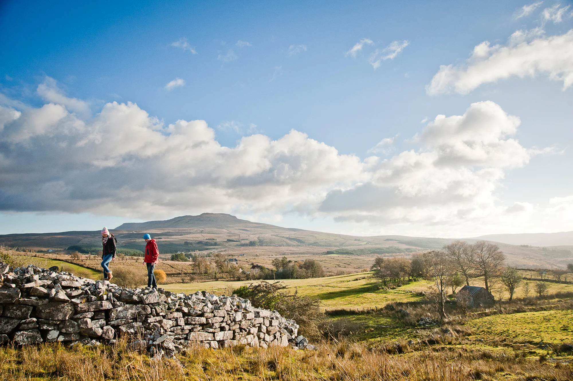 Moneygashel Cashel for Cuilcagh Mountain UNESCO Geopark