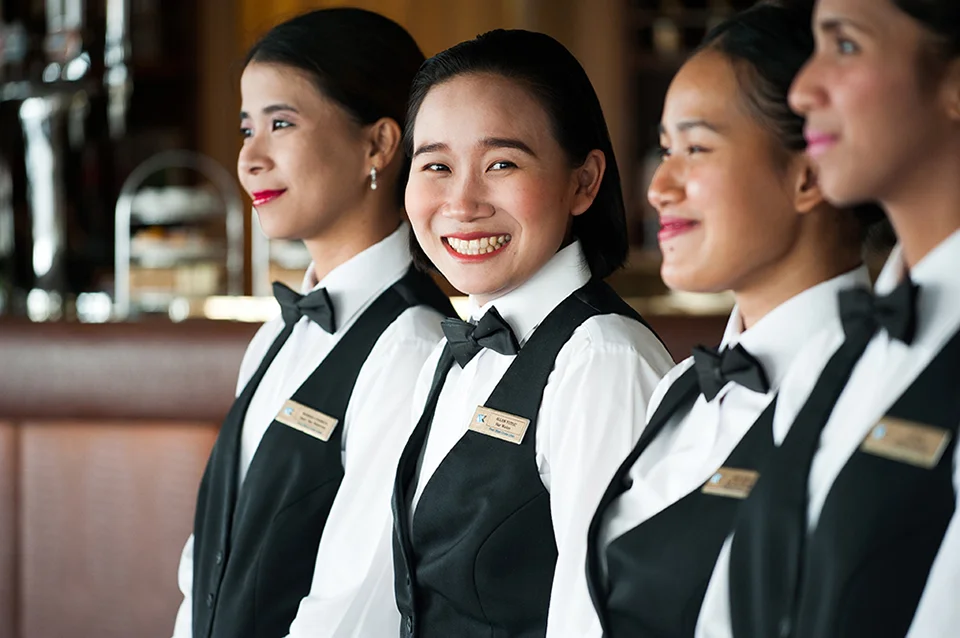 Staff portrait for Fred.Olsen Cruises