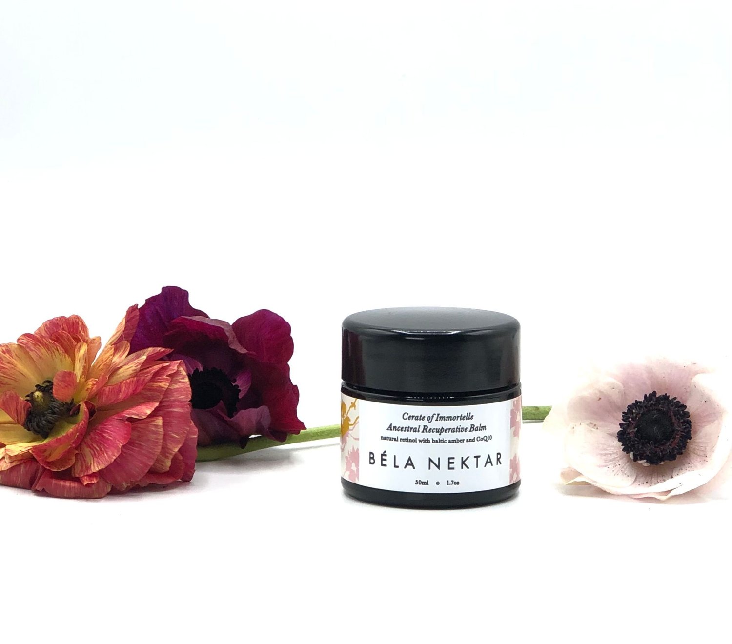 Immortelle Balm: Ancestral Baltic CoQ10 BÉLA and Amber Natural NEKTAR Recuperative Cerate with Retinol — of