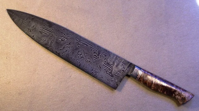 10" damascus Chef