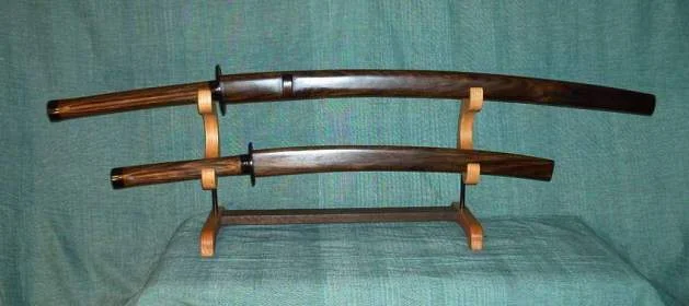 "Black-Swords" in scabbards