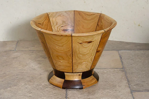Wooden bowl