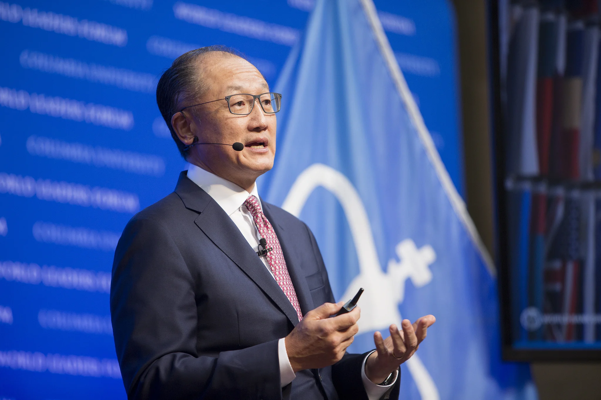 October 05, 2017, World Bank Group President Jim Yong Kim introduces the Human Capital Project. Source: World Bank Photo Collection, Flickr