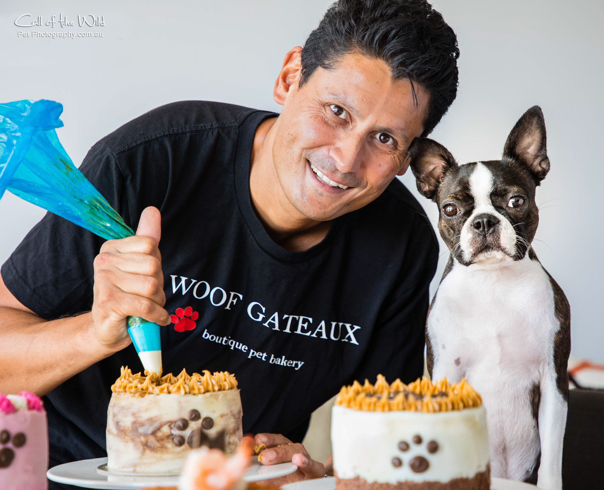 Jason and Poppi from Woof Gateaux, for Women's Weekly