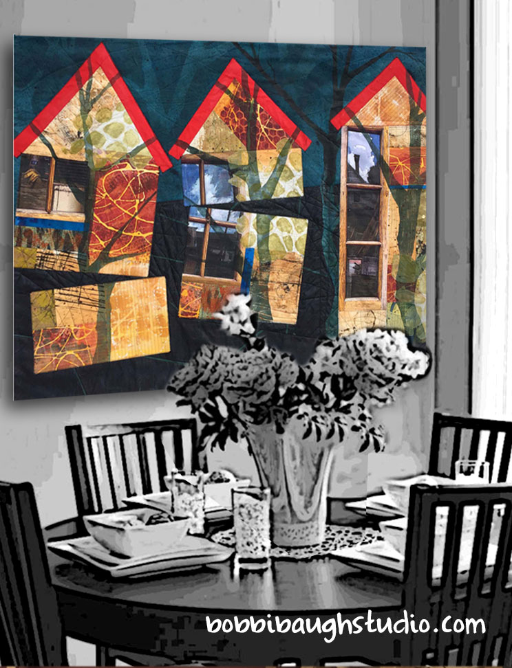 bobbibaughstudio-art-quilt-on-wall-casual-dining-room.jpg