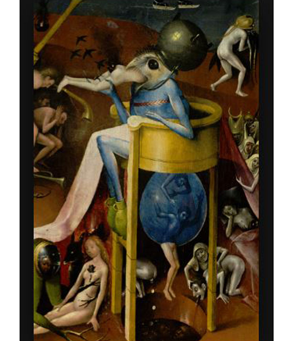 Detail - “Garden of Earthly Delights” Hieronymous Bosch c. 1504