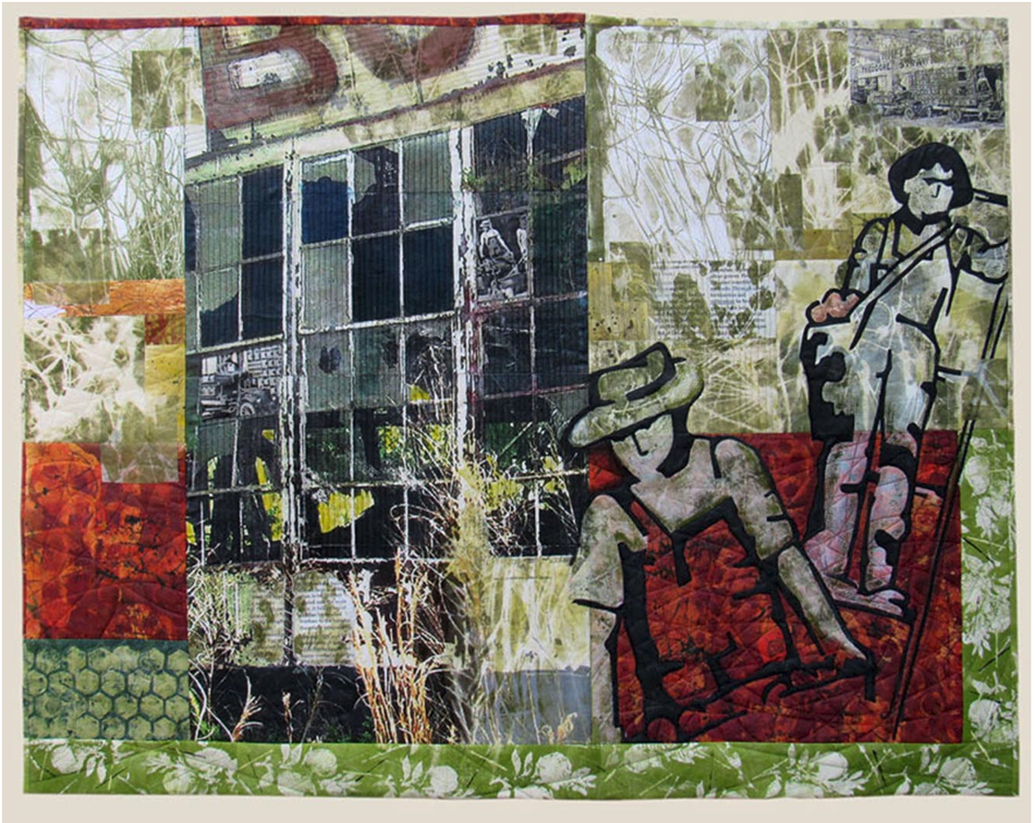 IS LIKE A DAY WITHOUT is one of the works I submitted for exhibit jurying. It depicts an abandoned orange packing warehouse near my home.