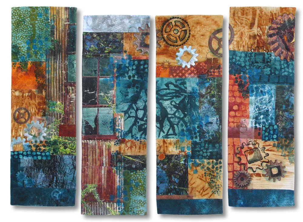 Mixed Media Art Journal Collage: Finding Intention at Christmas -  Hop-A-Long Studio