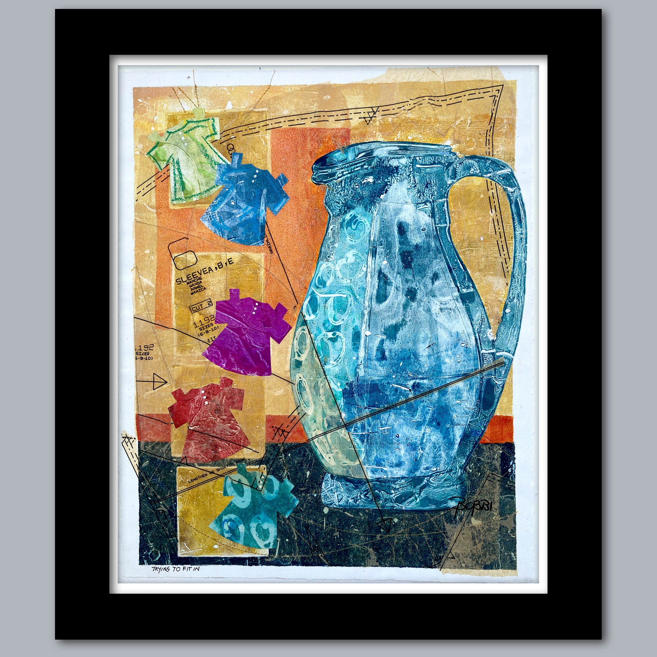 BOBBIBAUGHSTUDIO-TRYING-TO-FIT-IN-MATTED-COLLAGE.jpg