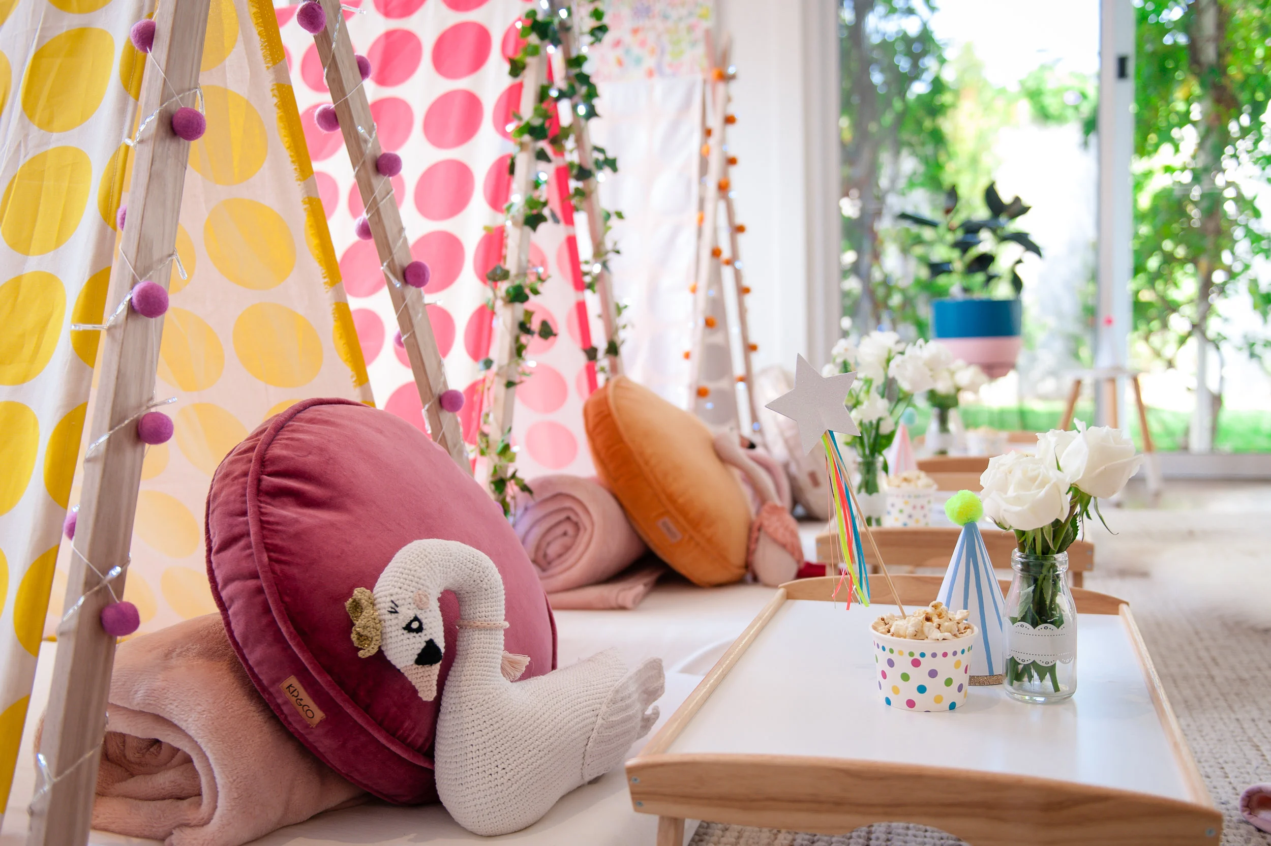 Teepee Dreams slumber parties Melbourne