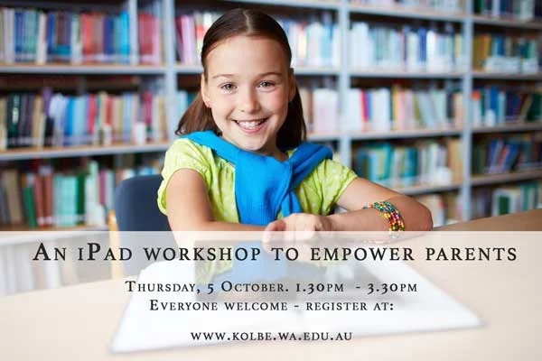 An iPad workshop to empower parents