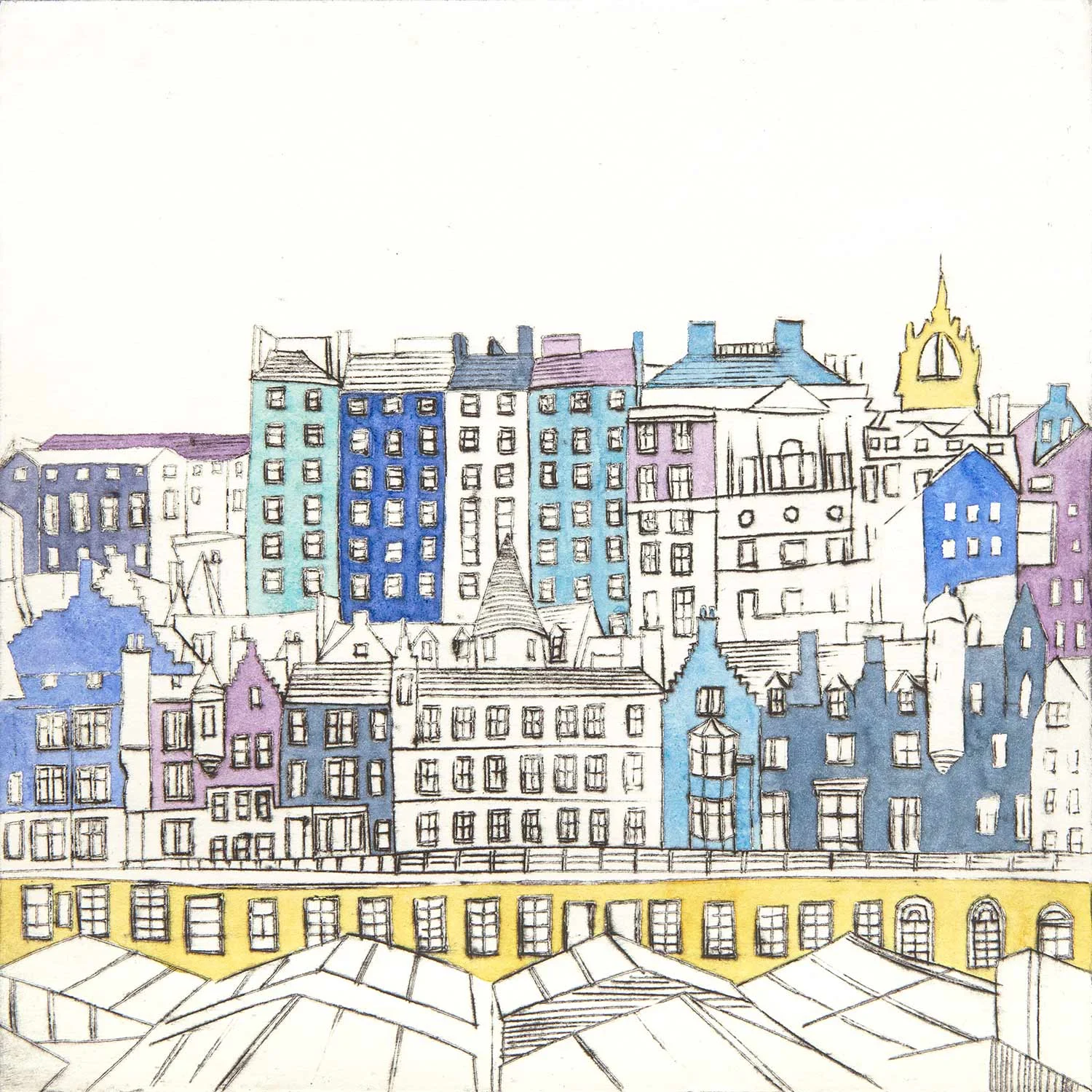 7-Edinburgh-Old-Town-Full-Scotland-naive-art-collagraph-print-greetings-card-blank-inside-envelope-colourful.jpg