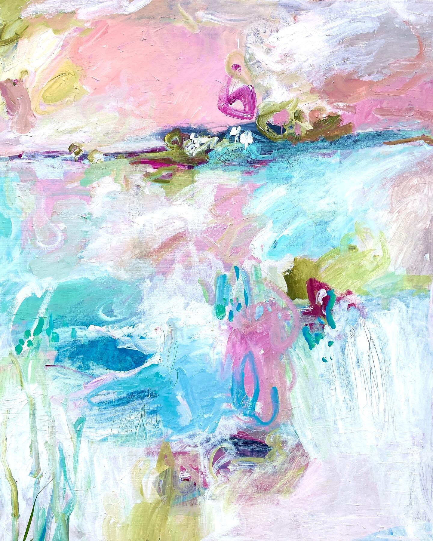 #abstractlandscape #abstractpainting