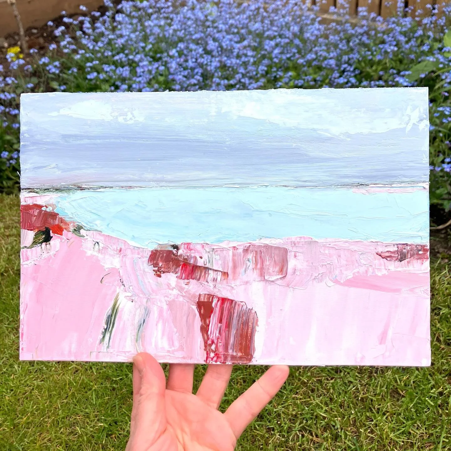 These two small original paintings will be available at the Tron from tomorrow. What do you think? #edinburghartist @scottishdesignexchange @tronkirkmarket