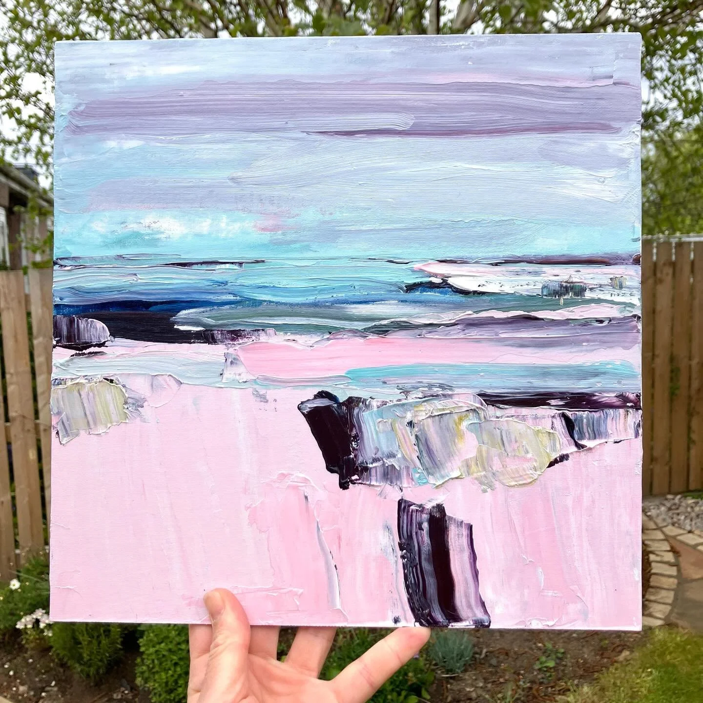 Just sold this original painting at the @tronkirkmarket @scottishdesignexchange thank you 🥰 to the new owner and to SDX❤️ #edinburghartist