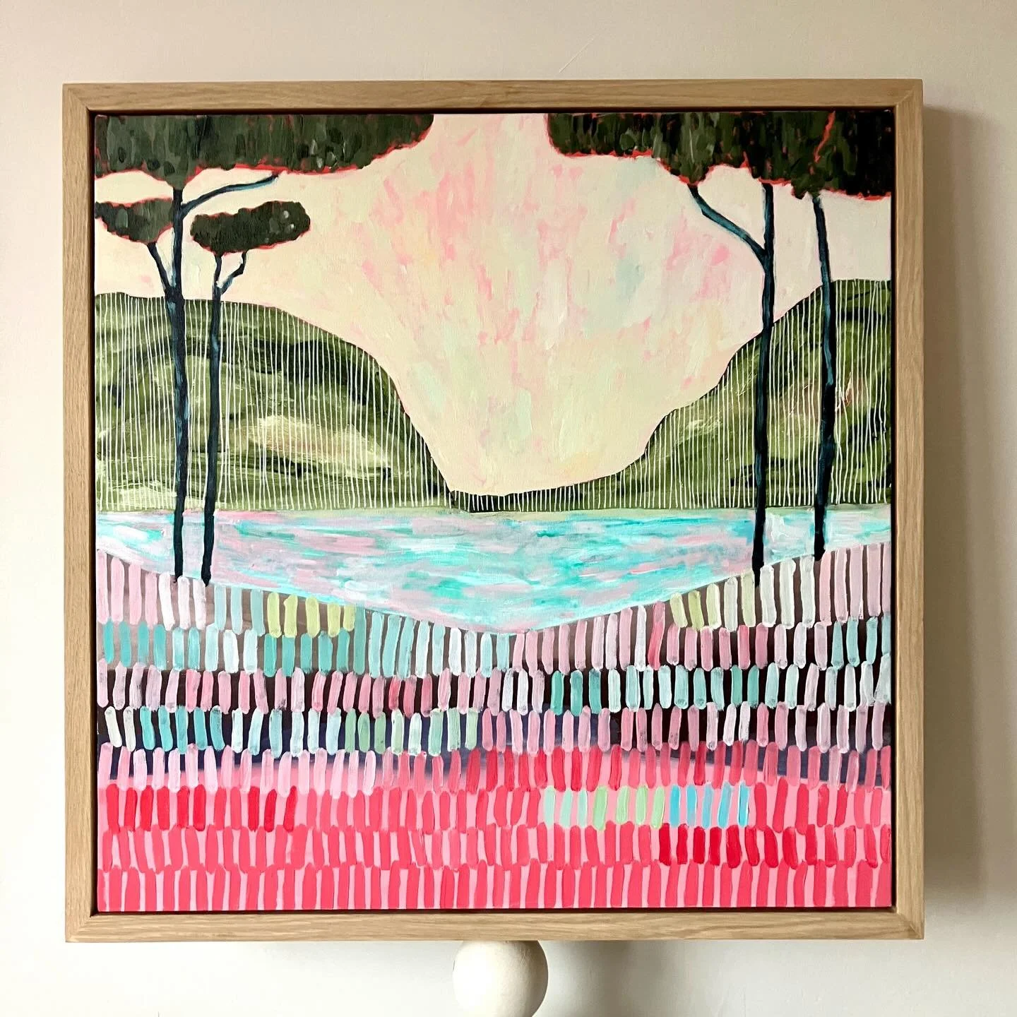 *SOLD* just sold this painting to a lovely customer visiting the @tronkirkmarket @scottishdesignexchange . It&rsquo;s always so special to sell an original and I&rsquo;m so happy this painting has found its home ❤️ thank you. I&rsquo;ve just delivere