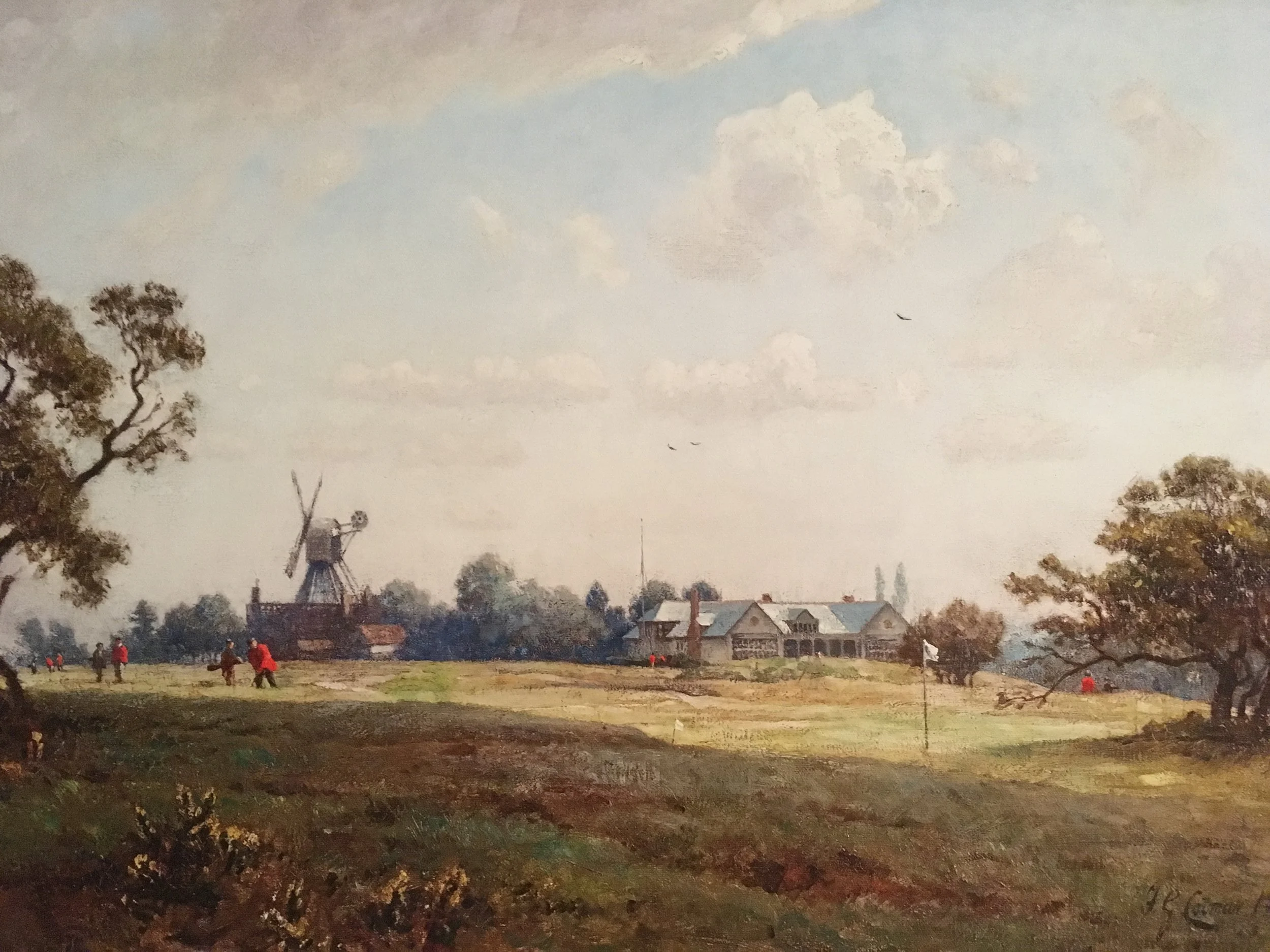 Painting of the Main Clubhouse