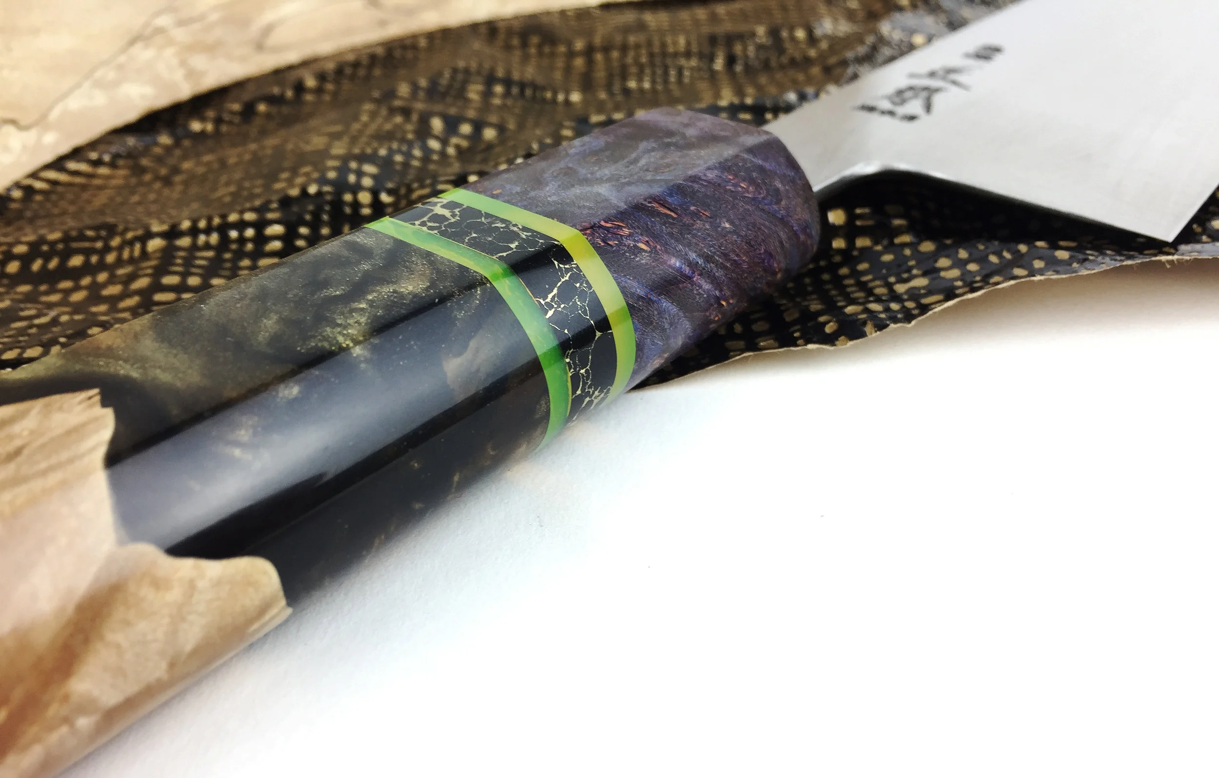      The contrast makes the handles fun and artistic without being too busy.     