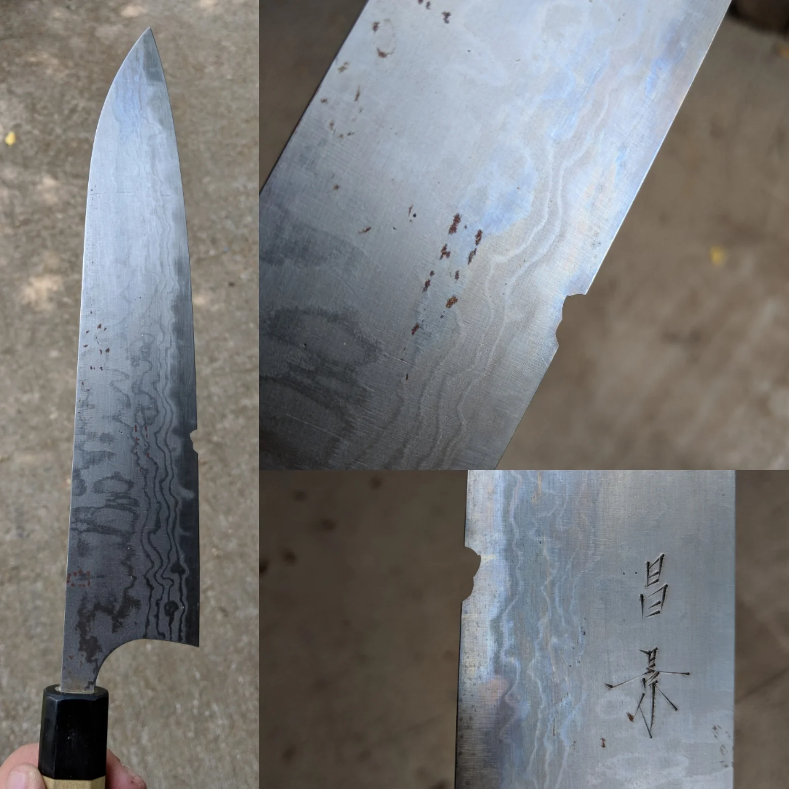 Major Chip/Tip Repair + Standard Sharpening