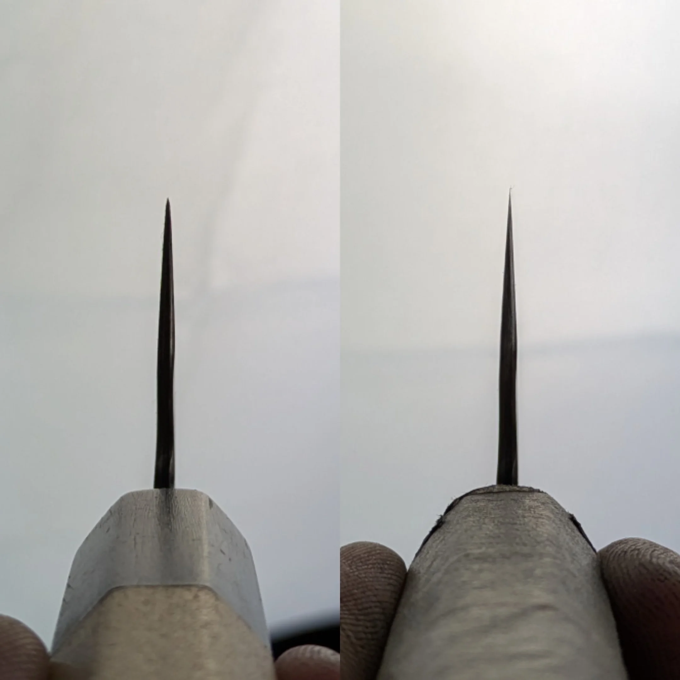 Thinning + Standard Sharpening
