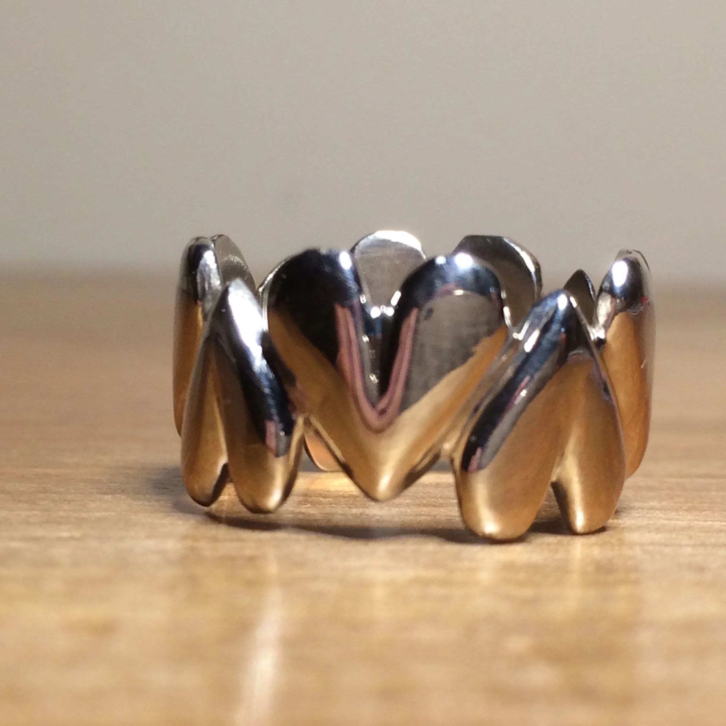Carved Heart Ring