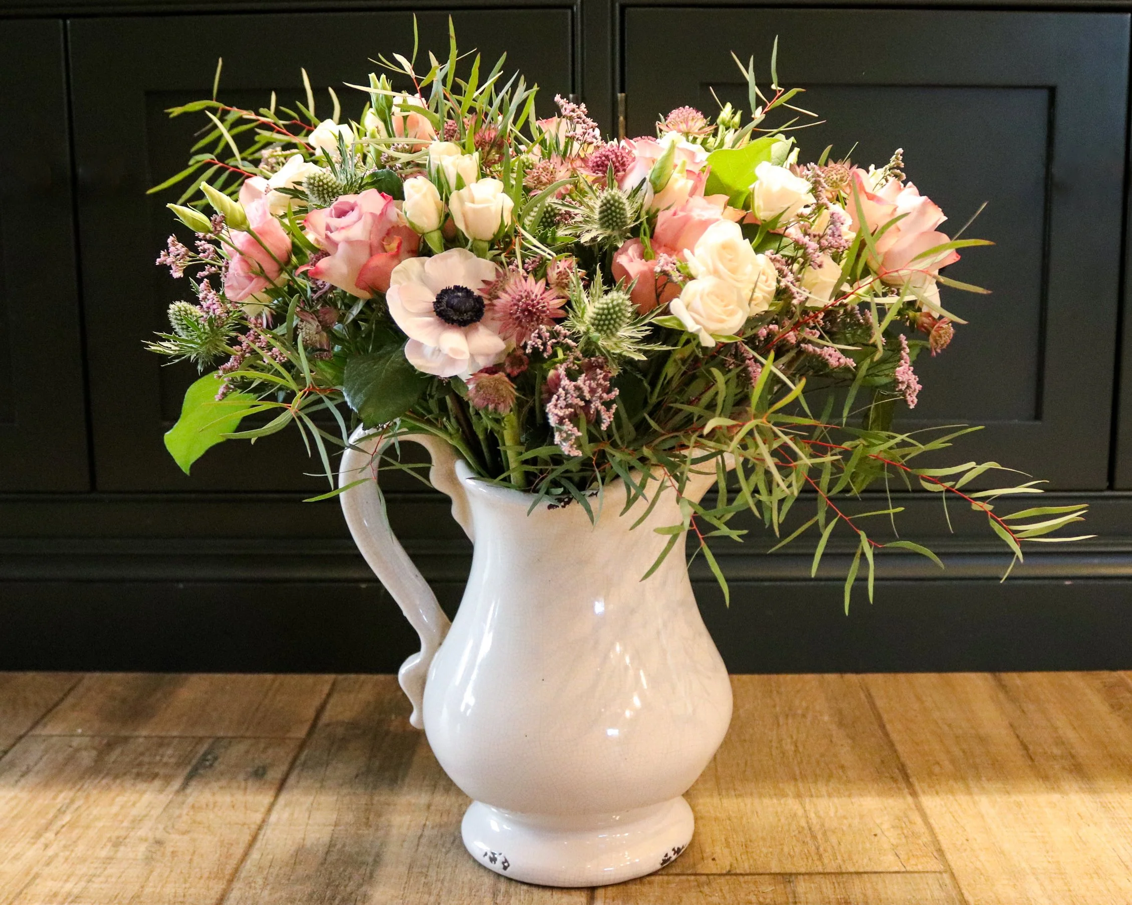 Delicate Pink Bouquet for Valentines Day