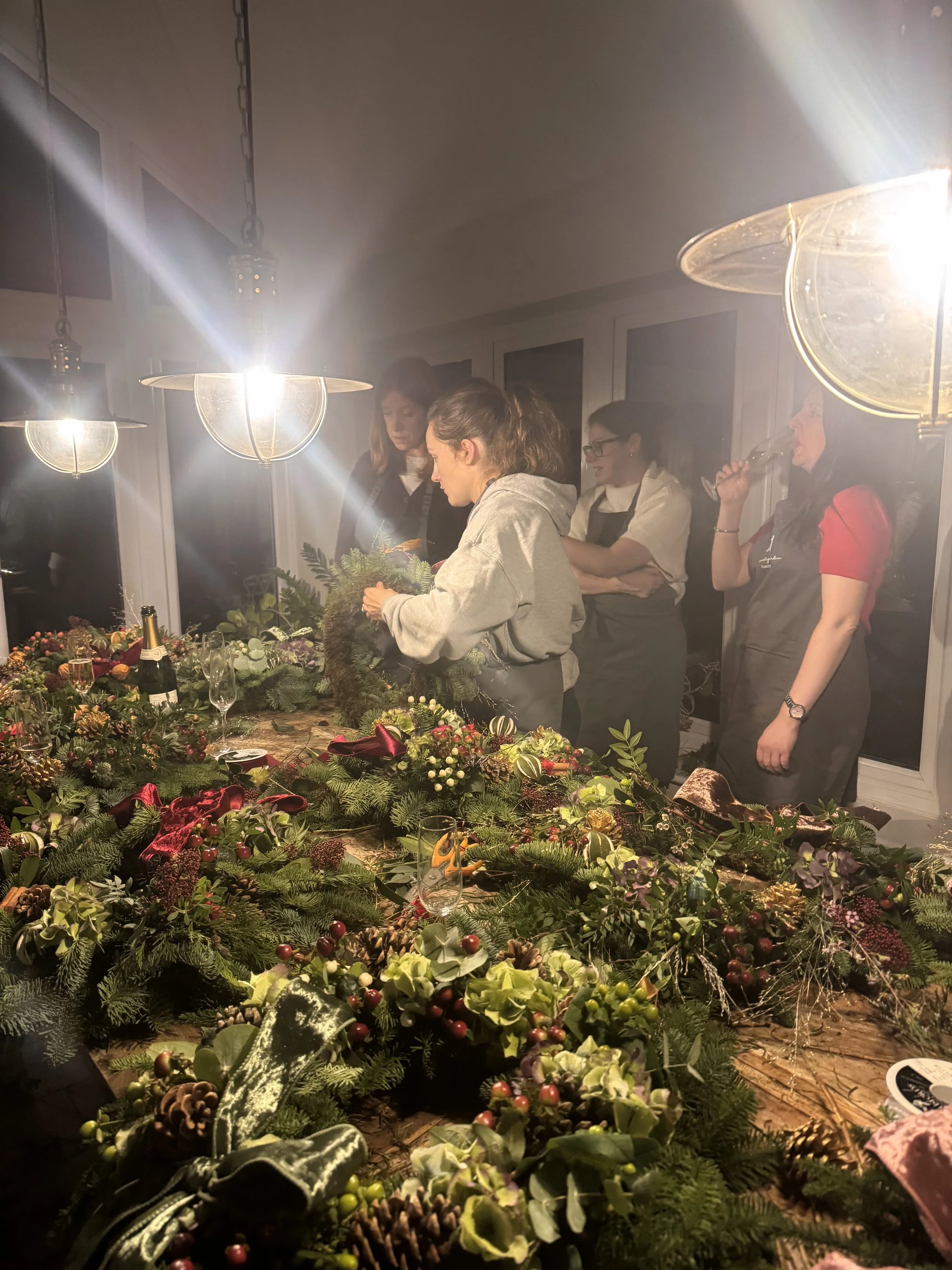 Christmas Wreath Class with The Secret Garden 11/12/2026 10.00 - 12.30