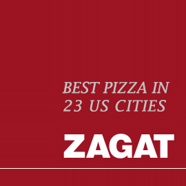THE BEST PIZZA IN 23 U.S. CITIES - BY ZAGAT