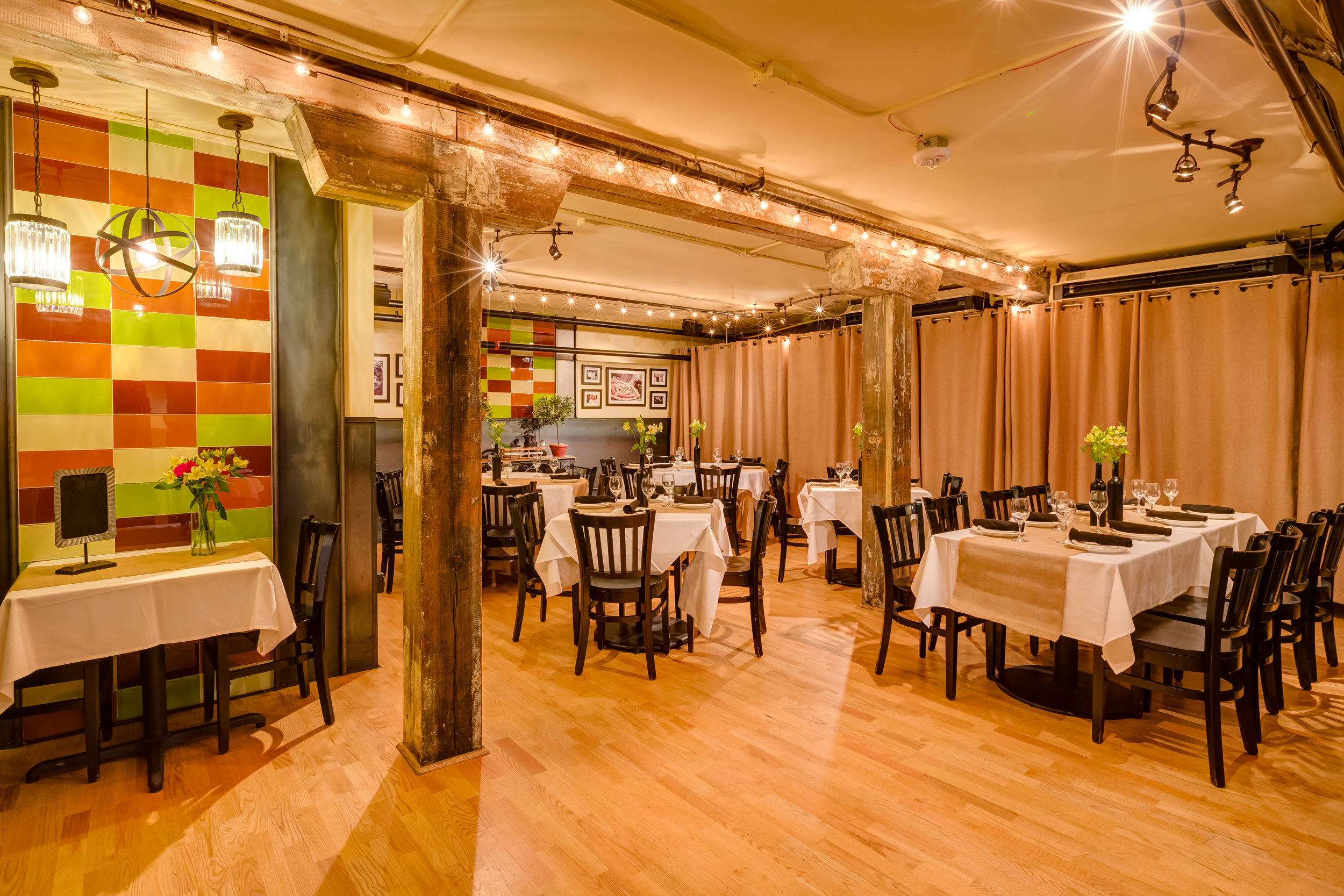 The Private Dining Room at our Ballpark Location.