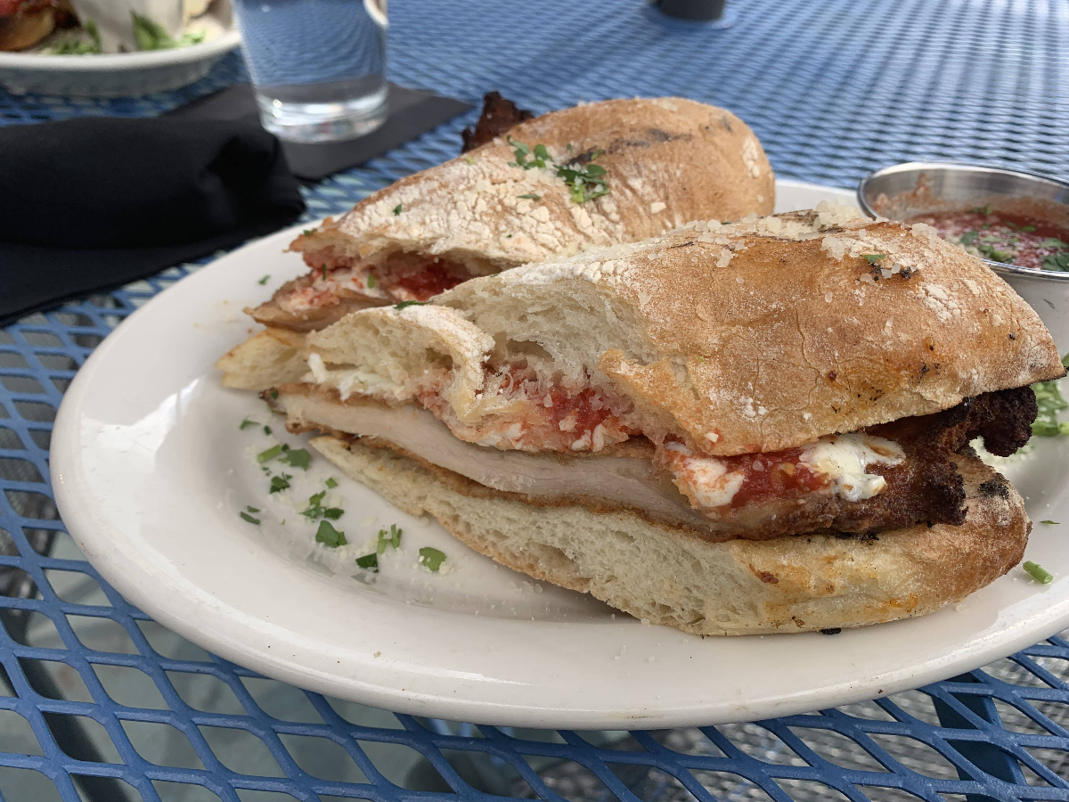 Chicken Parmesan Sandwich