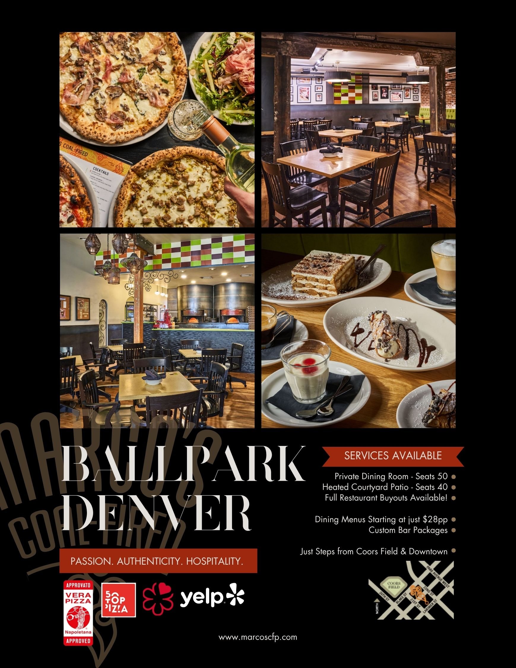 Private Dining Locations - Denver