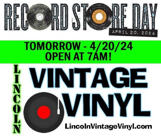 Here are all the details for Record Store Day 2024. This is long, I apologize!

We close early today at 5PM to setup for tomorrow. We open at 7AM Saturday. You&rsquo;re welcome to line up in front of the store before we open. Please be respectful of 