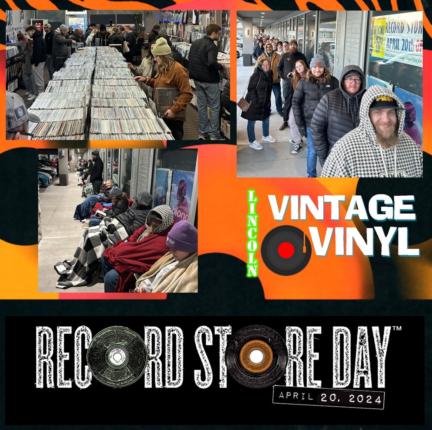 A HUGE Thank you to everyone who joined us yesterday for Record Store Day 2024!  It was our biggest RSD to date, and another record setting day for the store!  We are very humbled and proud that you chose to support our store and spend your RSD with 